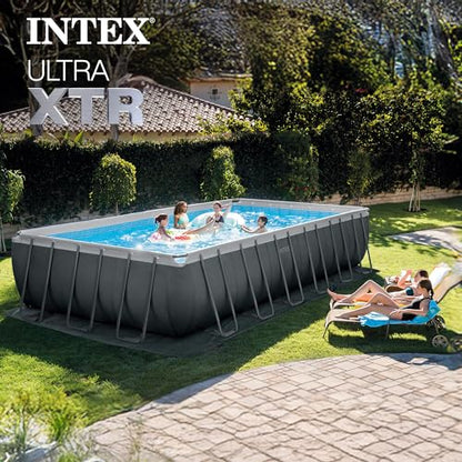 INTEX Ultra XTR 24ft x 12ft 52 in Above Ground Swimming Pool Set w/Pump