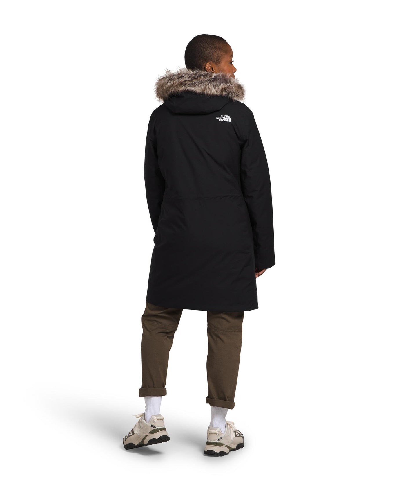 THE NORTH FACE Women's Arctic Parka, TNF Black-NPF, Large