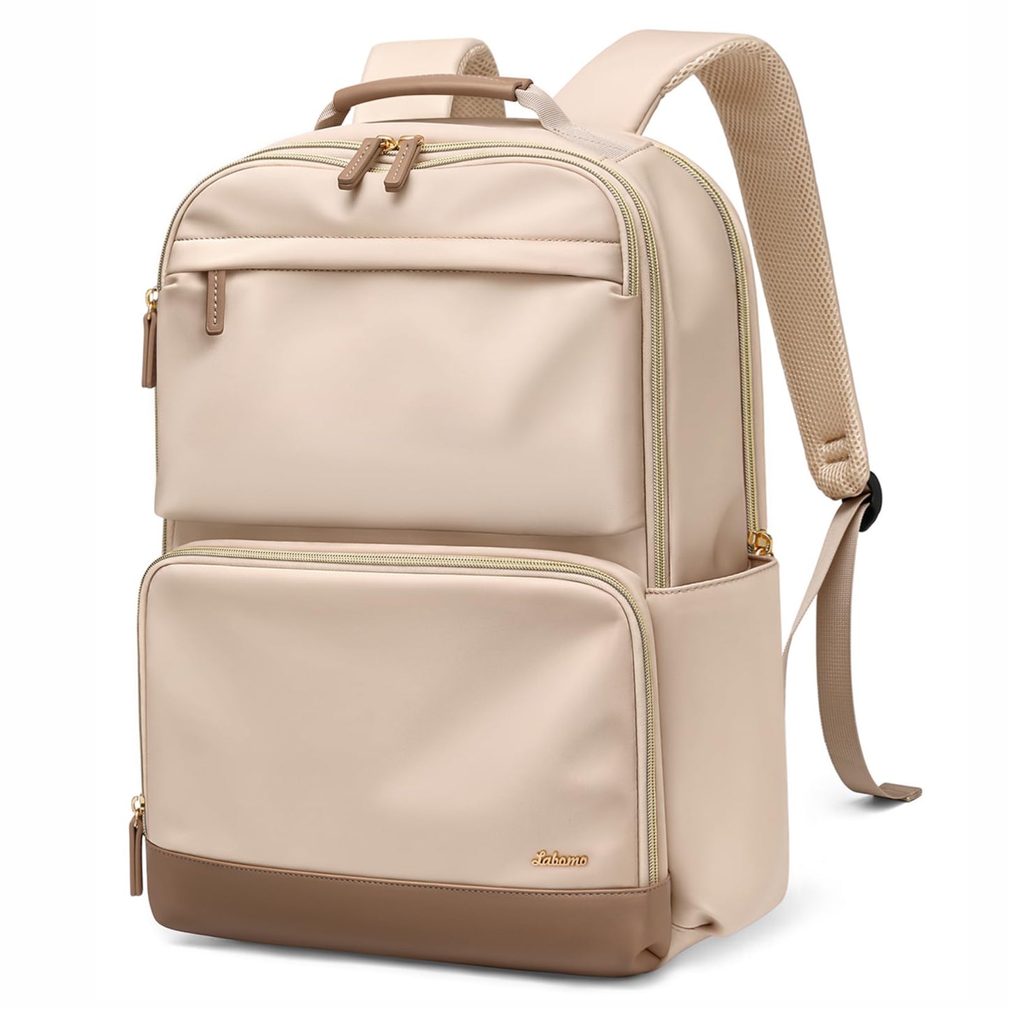 LABOMO Laptop Backpack for Women Men, Womens Work Backpacks with 16 Inch Laptop Compartment Waterproof Computer Bag Casual Backpack Purse for Work School Travel