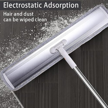 32 in Flat Mop for Cleaning Floors Heavy Duty Microfiber Wet Mop