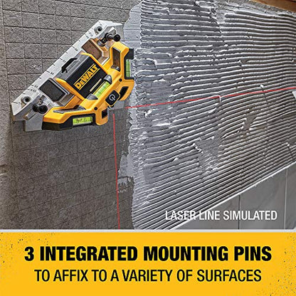 DEWALT DW0802 33'. Laser Square , Yellow