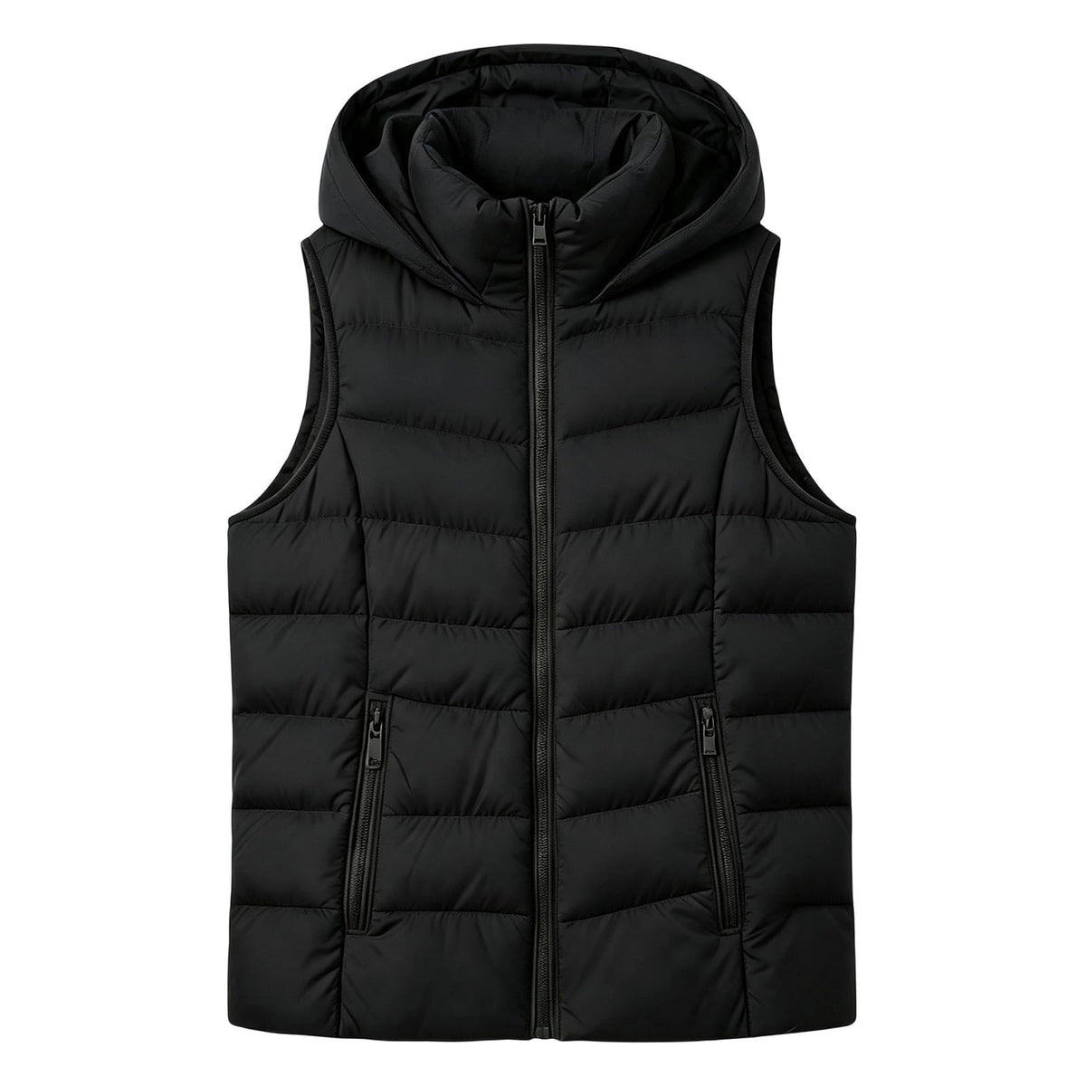 Generic Women's Puffer Vest Lightweight Warm Zip Up Jacket with Pockets