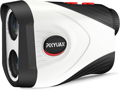 Golf Rangefinder with Slope,1200 Yards Laser Range Finder Golfing,7X Magnification,Flag Lock Vibration,Rechargeable Range Finders with Magnet Stripe,Continuous Scan Mode,High Precision Measurement.
