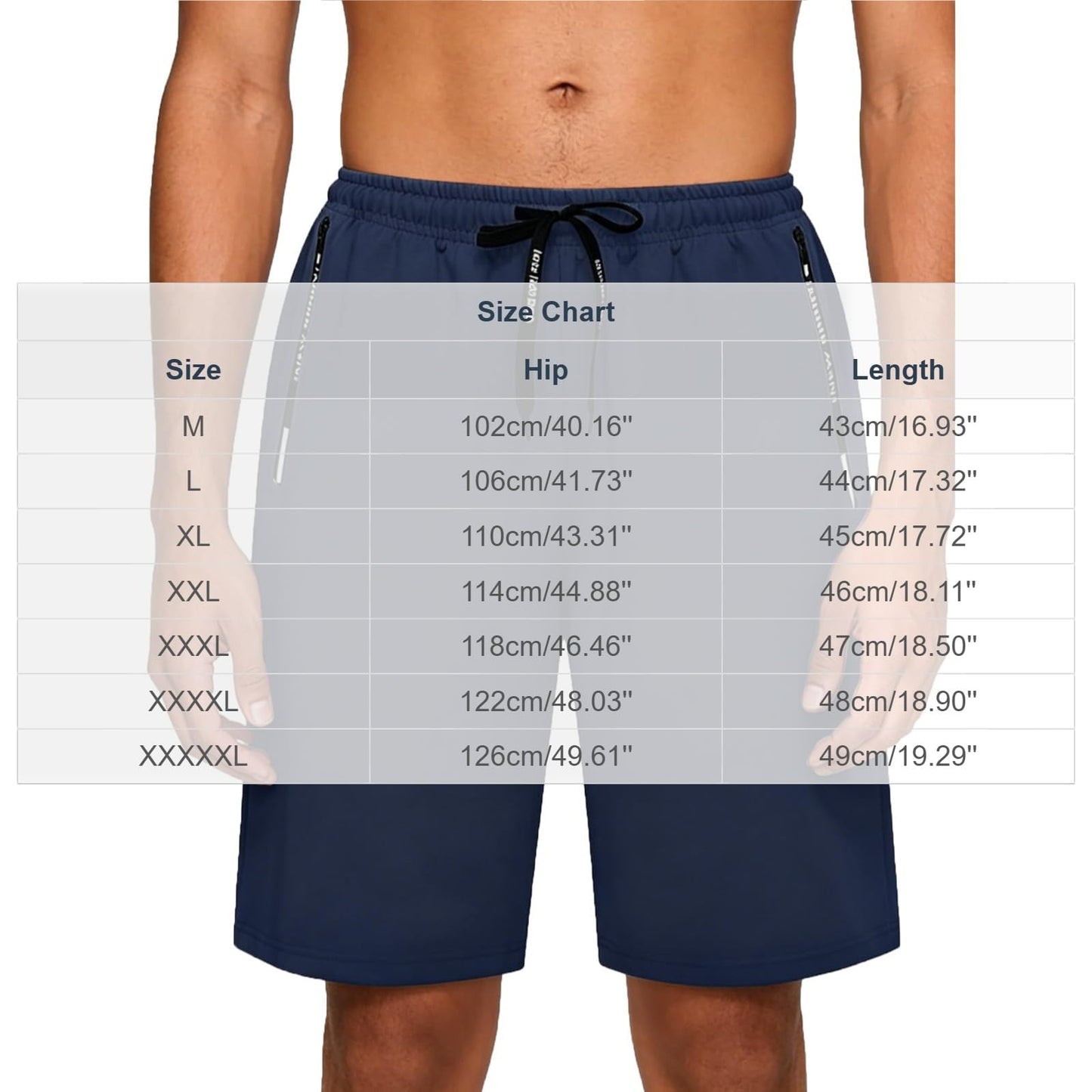Gym Shorts for Men Quick Dry Drawstring Elastic Wasited Lightweight Workout Running Athletic Short Pants with Pockets Men's Swim Shorts Gray 3X-Large