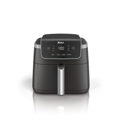 Ninja Air Fryer Pro 4in1, 5 QT (4.7 L) Capacity, Air Fry, Roast, Bake, Reheat, Dehydrate, Roast, Crisp Technology, Nonstick Basket & Crisper Plate, Grey, AF141C (Canadian Version)