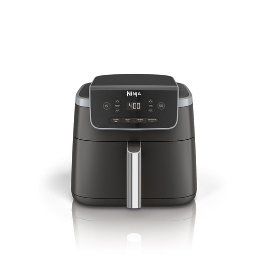 Ninja Air Fryer Pro 4in1, 5 QT (4.7 L) Capacity, Air Fry, Roast, Bake, Reheat, Dehydrate, Roast, Crisp Technology, Nonstick Basket & Crisper Plate, Grey, AF141C (Canadian Version)