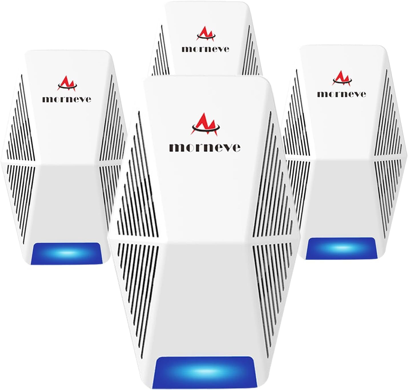 Pest Control Repeller 4-Pack, Upgraded Intelligent Plug-in Pest Repeller for Mouse, Insect, Cockroach, Mice, Spider, Bug, Ant, Mosquito, Rodent & Rats Indoor Use Repeller