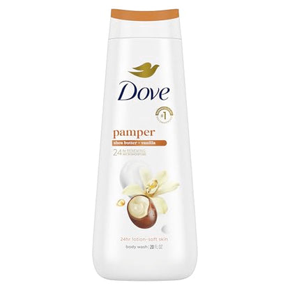 Dove Purely Pampering Body Wash, Shea Butter and Warm Vanilla, 20 oz