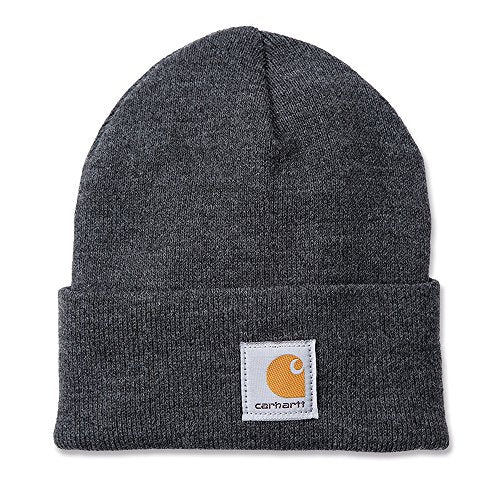 Carhartt Men's Acrylic Watch Hat A18, Coal Heather, One Size