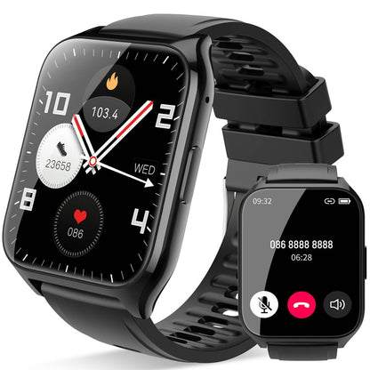 Smart Watch for Men Women Fitness & Outdoors 1.85" Call IP68 30Day Tracker