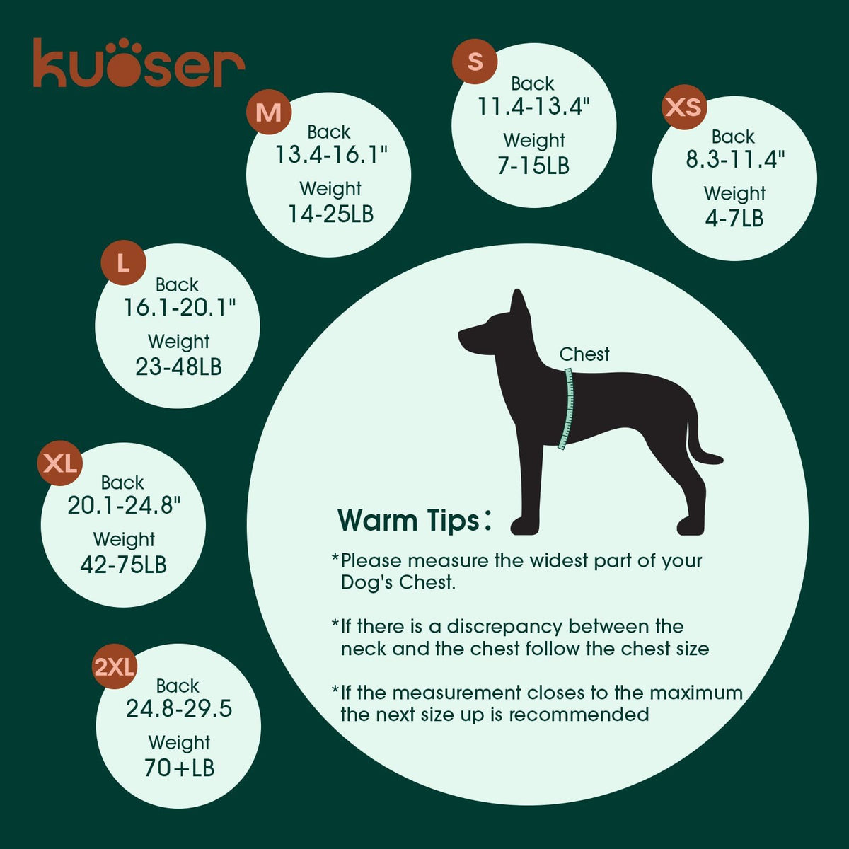 Kuoser Recovery Suit for Dogs, Female Male Dog Onesie for Spay Neuter, Anti Licking Dog Surgery Recovery Suit Soft Dog Bodysuit for Small Medium Large Dogs, Substitute E-Collar & Cone