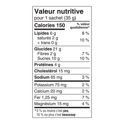Bear Paws Active Double Chocolate Cookies - Soft Cookie Snack Packs, School Snacks, Made With Real Chocolate Chips, Peanut Free, Family Pack, 175g, 5 Pouches