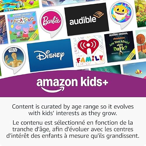 Amazon Echo Dot Kids (newest model), Designed for kids, with parental controls, Designed for Alexa+, Owl