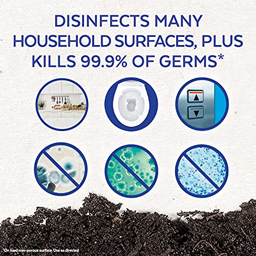 Lysol Disinfecting Wipes Flatpack, Citrus, Biodegradable Wipes, Kills 99.9% of Viruses & Bacteria, Bulk Pack of 4, 336 count (4 x 84 count)