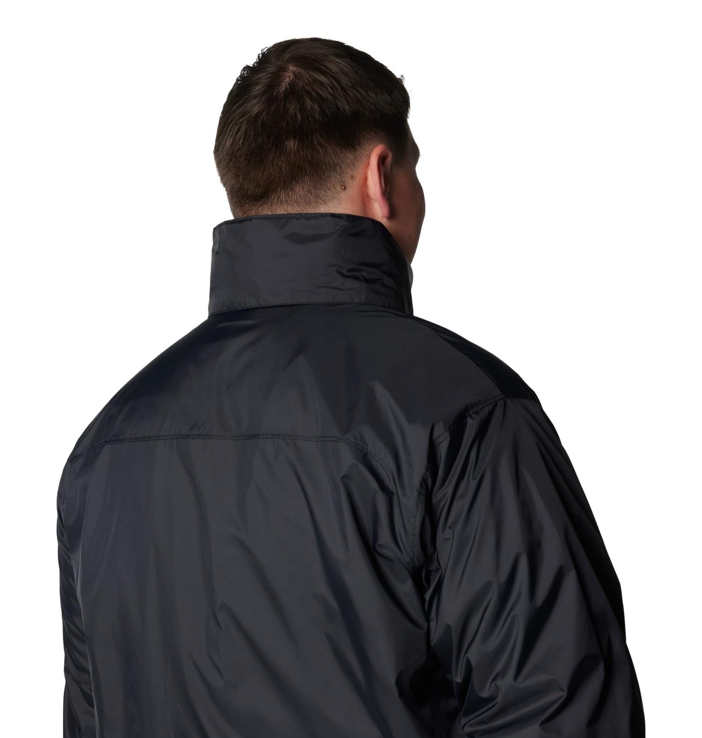 Columbia Men's Glennaker Lake II Rain Jacket, Black, Large