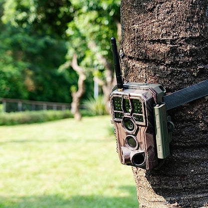 GardePro E8 WiFi Bluetooth Trail Camera, Stable WiFi with External Antenna