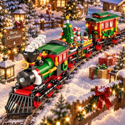 Christmas Advent Calendar 2026 Building Blocks Set (Colorful)
