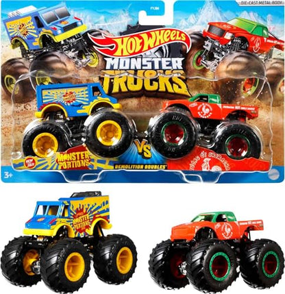 Hot Wheels Monster Trucks Demolition Doubles (Styles May Vary)