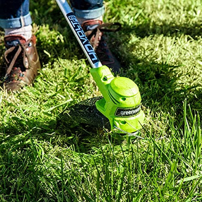 Greenworks 40V 17-Inch Lawn Mower + 12-Inch String Trimmer, 4.0 AH Battery and Charger Included 1314902HD