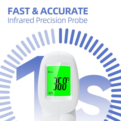 Berrcom 3-in-1 Infrared Forehead Thermometer Non-Contact Temperature Gun