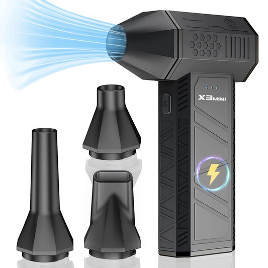 KONPAYDE Compressed Air Duster, 180000RPM Electric Turbo Fan