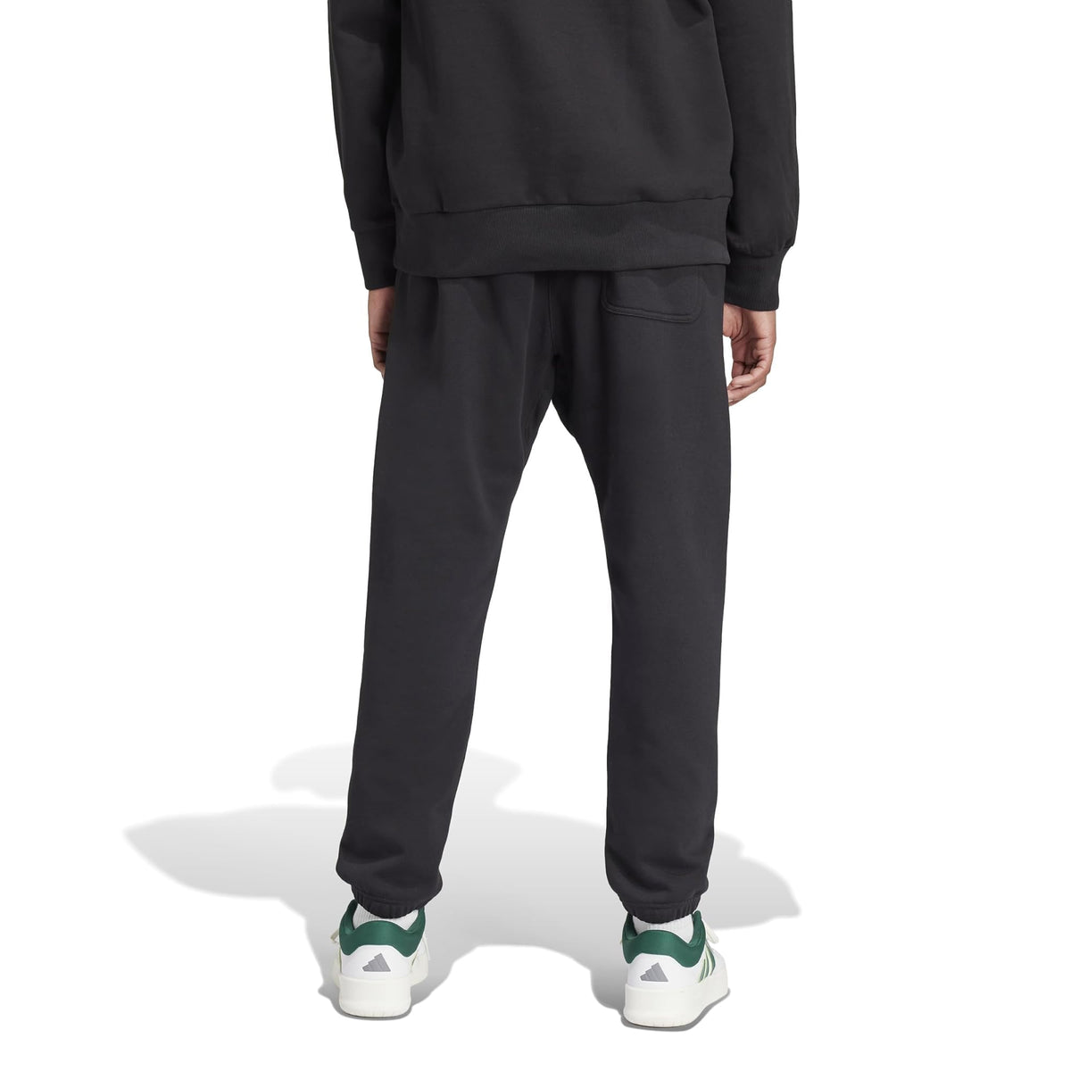 Adidas Men's All SZN Fleece Tapered Pants, Black, Medium