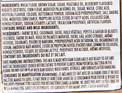 Quaker Blueberry Buttermilk Flavour Muffin Mix, Multi-Pack, 900g (Pack of 12)