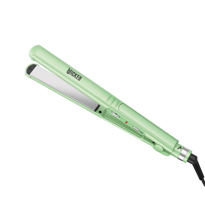 Conair Wicked Elphaba 1" Extra Long Ceramic Flat Iron, Straightener, Green