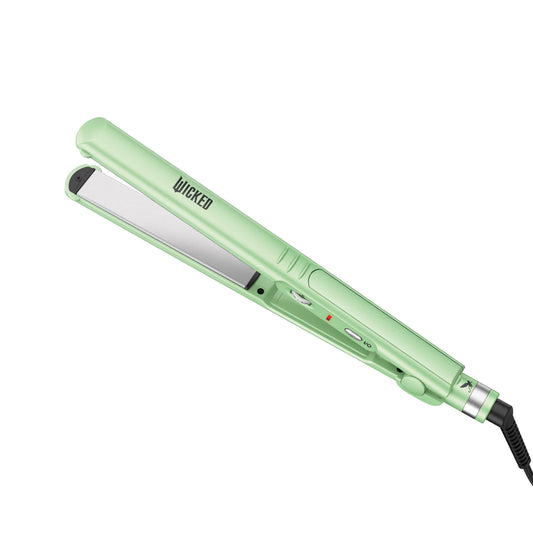 Conair Wicked Elphaba 1" Extra Long Ceramic Flat Iron, Straightener, Green