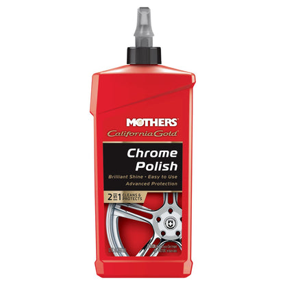 Mothers 05212 California Gold Chrome Polish - 12 oz.
