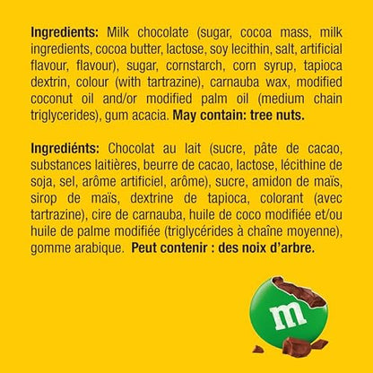 M&M'S, Milk Chocolate Candies, Family Size Bag, 345g