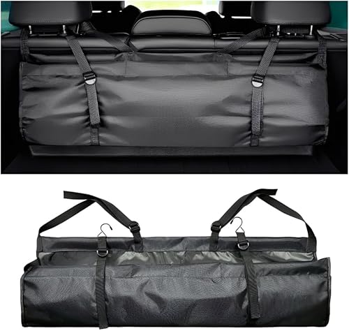 Car Trunk Organizer, Detachable Car Backseat Organizer, Portable Car Interior Accessories, Wear-Resistant Oxford Fabric Hanging Organizer for SUV, Van, Jeep