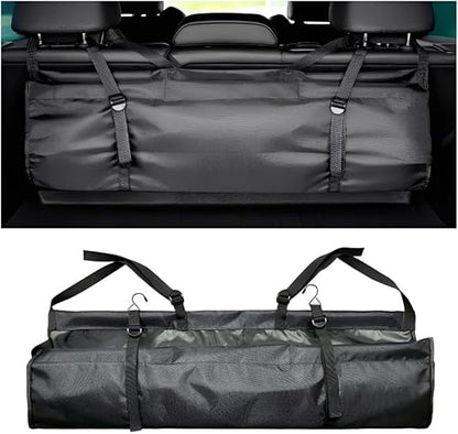 Car Trunk Organizer, Detachable Car Backseat Organizer, Portable Car Interior Accessories, Wear-Resistant Oxford Fabric Hanging Organizer for SUV, Van, Jeep