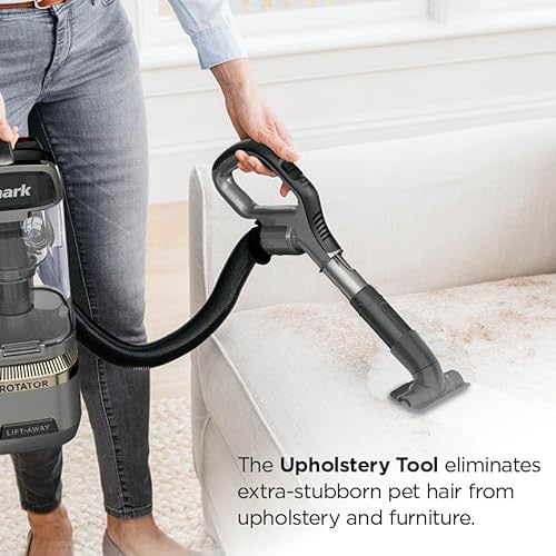 Shark Rotator Lift-Away Vacuum, HEPA Filter, No Hair Wrap, Silver, LA502