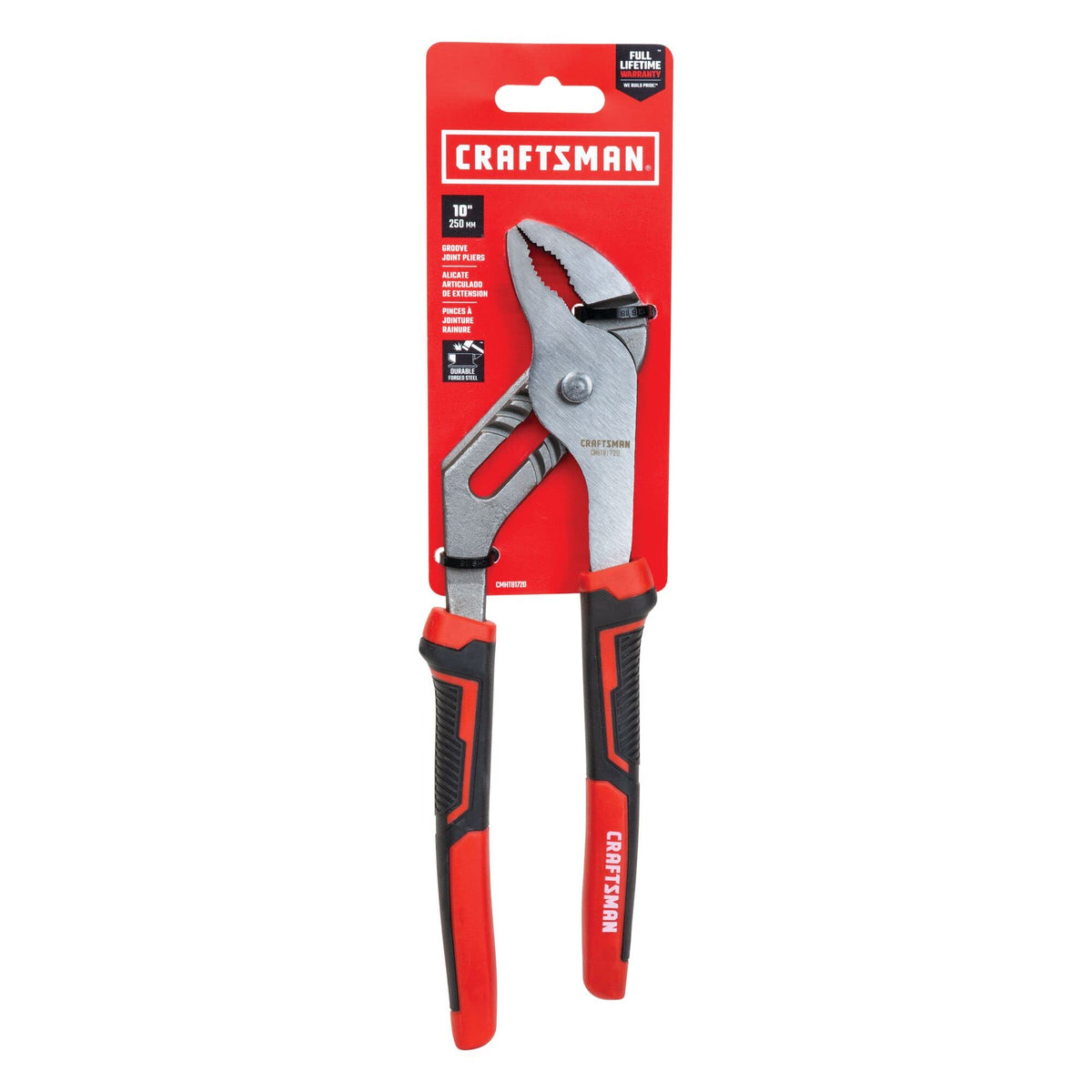 CRAFTSMAN Pliers, Groove Joint, 10 in. (CMHT81720)