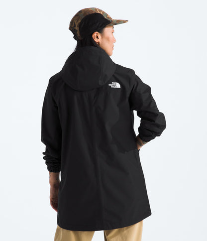 THE NORTH FACE Women's Antora Rain Parka, TNF Black, Large