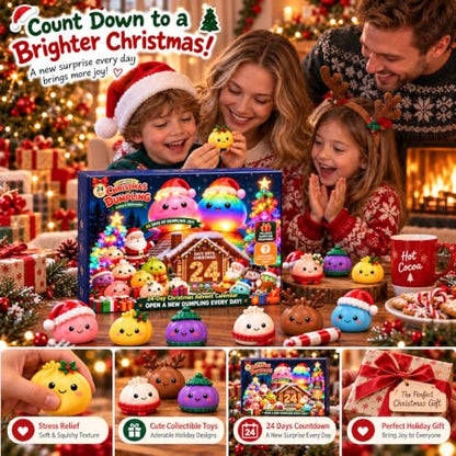 Christmas Dumpling Advent Calendar, 12 or 24 Day Holiday Countdown Decor | 1k+ Sales this month: Christmas dumpling advent calendar with festive designs, daily surprises, and holiday display charm