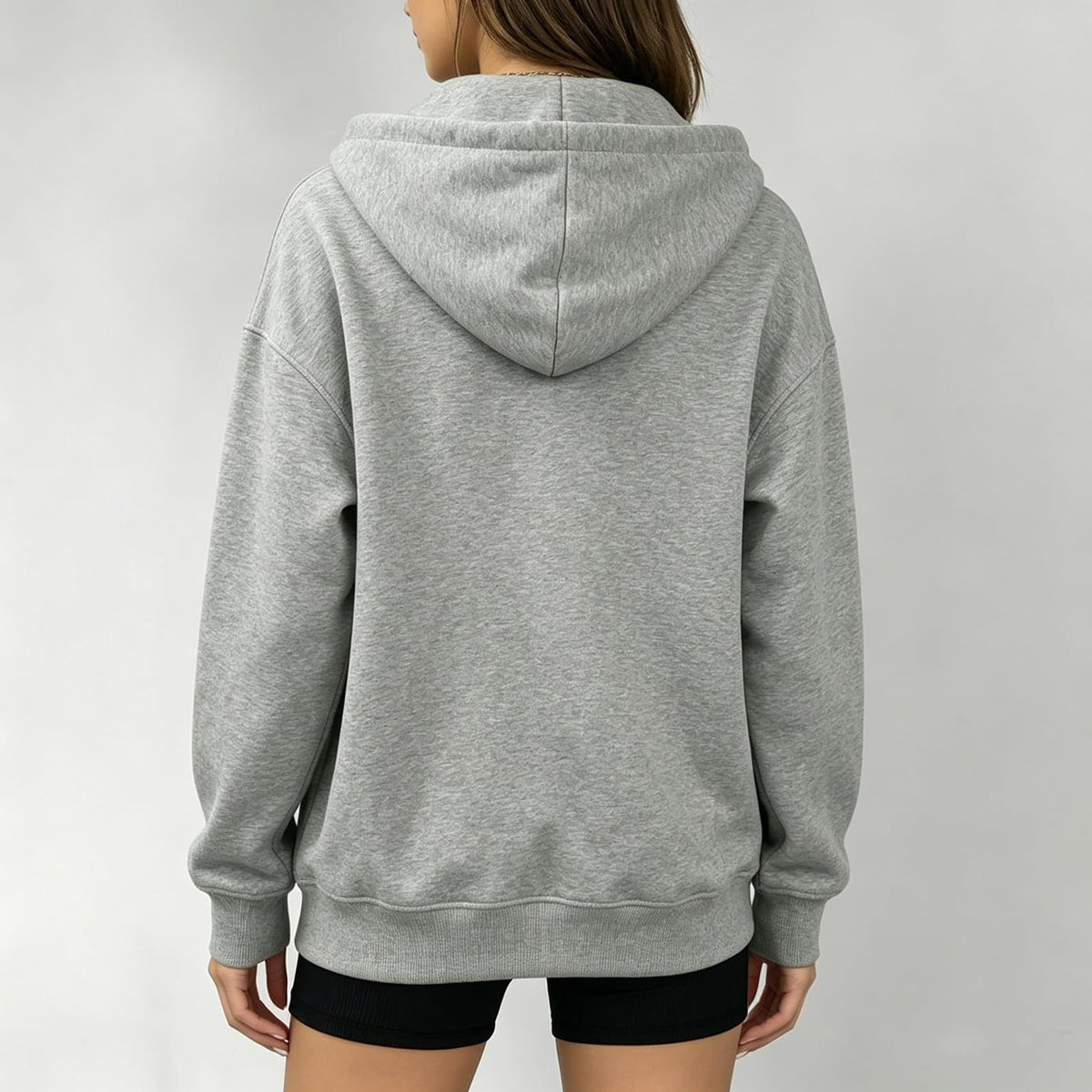 Zip Up Hoodies for Women Long Sleeve Oversized Hooded Sweatshirts