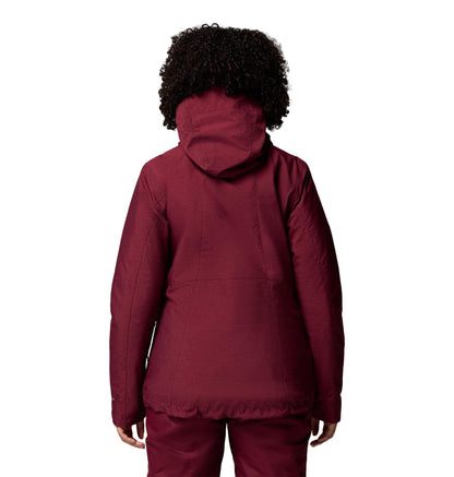 Columbia Women's Whirlibird V Interchange Jacket, Rich Wine Cross Dye, Medium