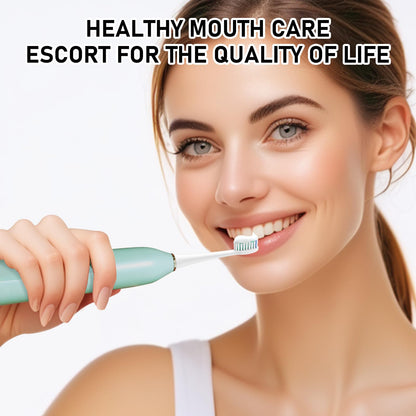 Replacement Toothbrush Heads Compatible with Philips Sonicare Click-on Handles, 8 Pack, Dupont Bristles with Protective Cover