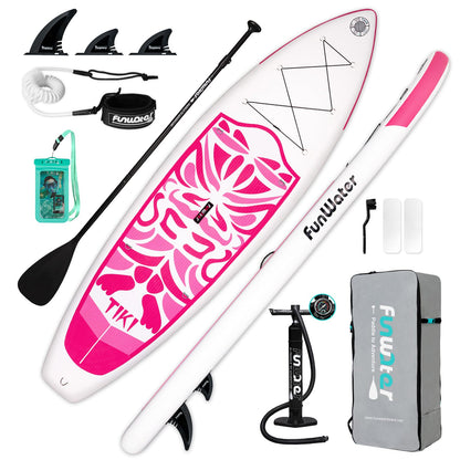 FunWater Stand up Paddle Board Inflatable Paddleboard Ultra-Light Inflatable Paddleboards for All Skill Levels Stand Up Paddle Board Paddleboard with SUP Accessories