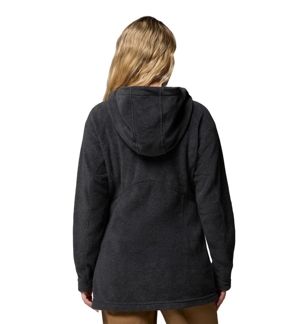 Columbia Women's Benton Springs II Long Hoodie, Charcoal Heather, X-Large