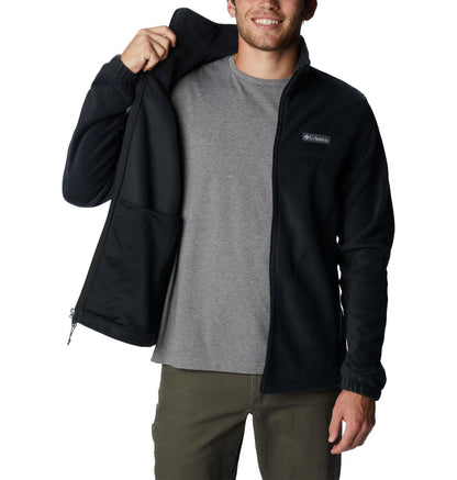 Columbia Mens Steens Mountain Full Zip 2.0, Black, Large