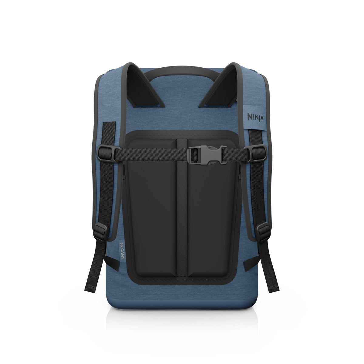 Ninja FrostVault™ Go 36-Can Backpack Cooler, Dry Storage, Lakeshore Blue
