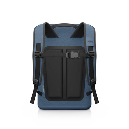 Ninja FrostVault™ Go 36-Can Backpack Cooler, Dry Storage, Lakeshore Blue