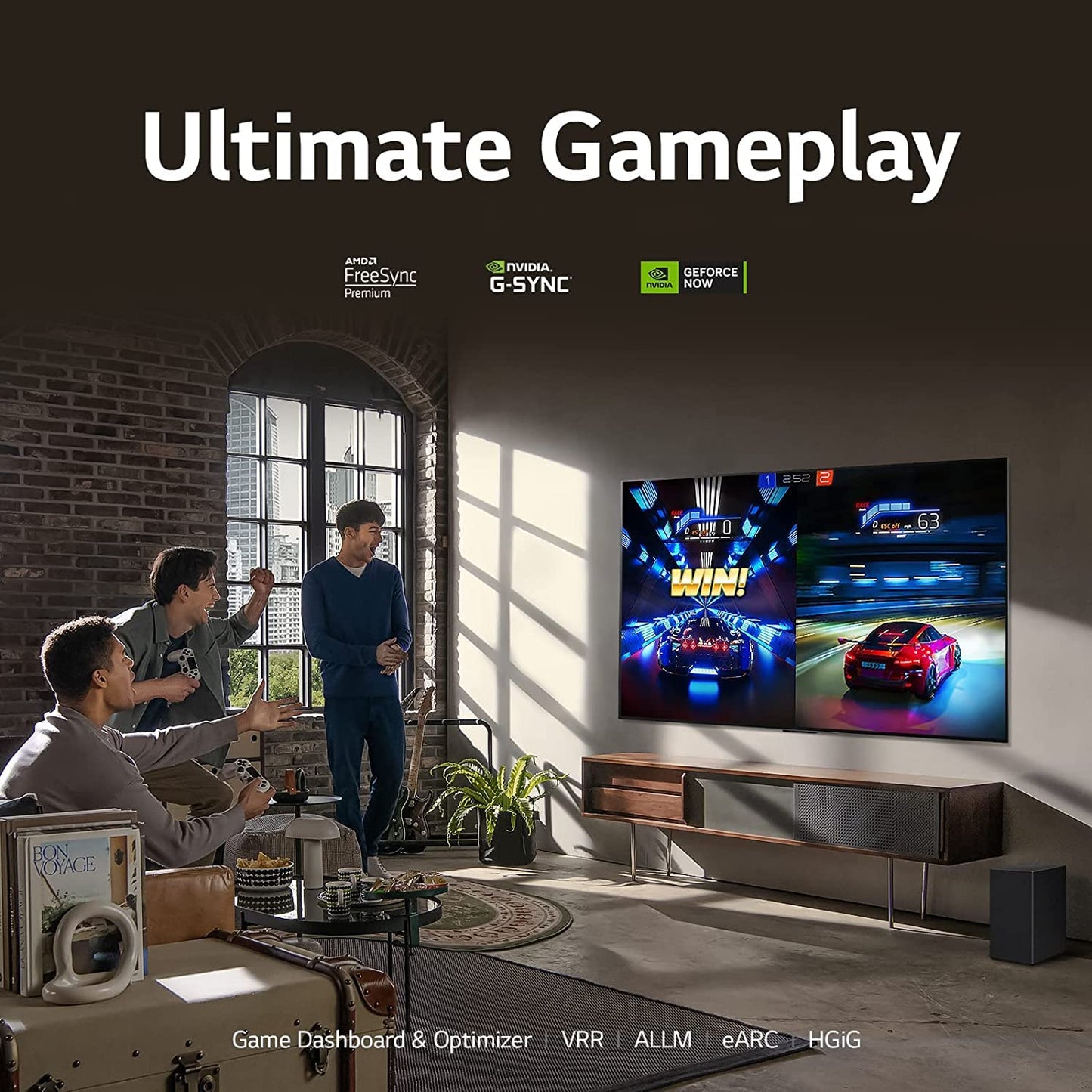 LG G3 MLA OLED evo 55-inch Gallery Edition 4K Smart TV - AI-Powered, Alexa Built-in, Gaming, 120Hz Refresh, HDMI 2.1, FreeSync, G-sync, VRR, Brightness Boost Max, 55" Television (OLED55G3PUA, 2023)