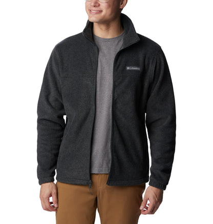 Columbia Men's Steens Mountain 2.0 Full Zip Fleece Jacket, Charcoal Heather, Medium