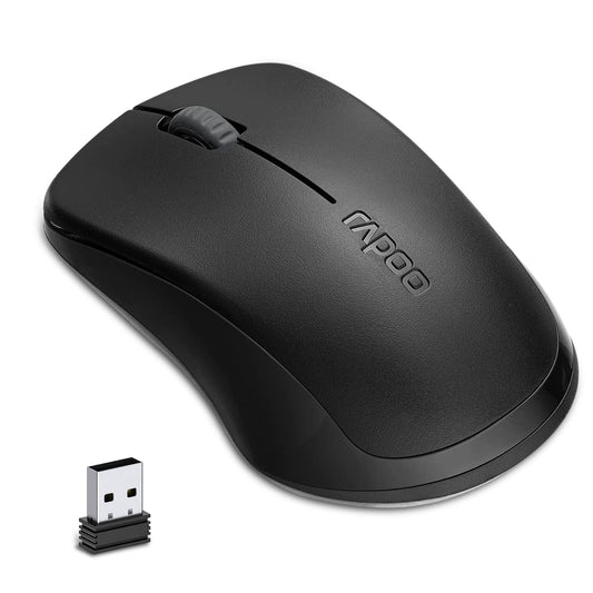 RAPOO 1680 Quiet 2.4GHz Wireless Mouse 1000 DPI 3 Buttons Optical Mouse
