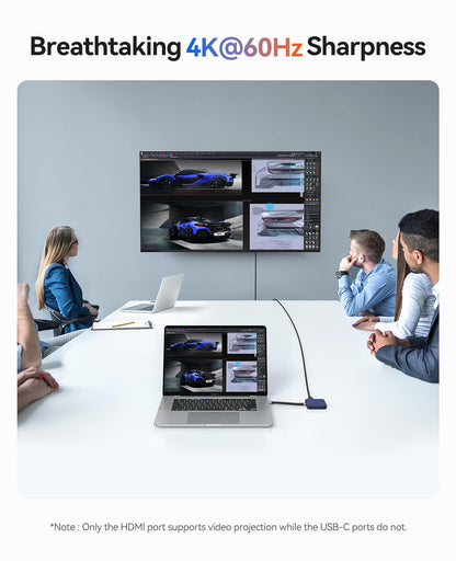 ORICO 10Gbps Magnetic Docking Station with M.2 2230 NVMe Enclosure, Blue