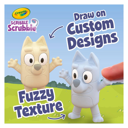 3ct Scribble Scrubbie, Bluey